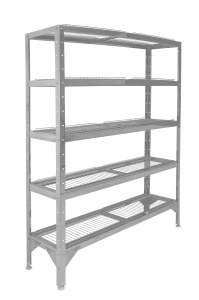 Стеллаж решетчатый Hessen СР-1,8×12/5 нерж