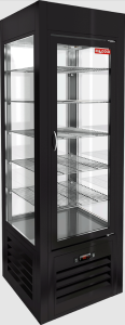 Витрина холодильная HiCold VRC 350 Sh Black