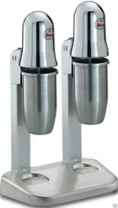 Миксер для коктейлей Sirman Sirio 2VV 2*120W (нержавеющий стакан)