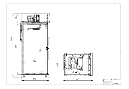 Шкаф холодильный Polair CM 107hd G