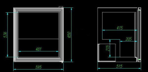 Шкаф морозильный Hurakan HKN-UF100G