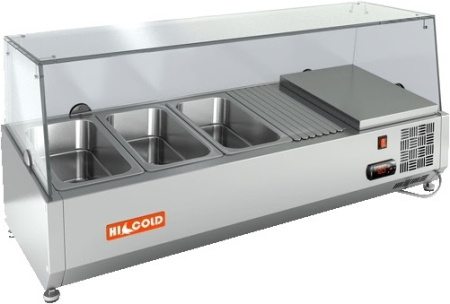 Витрина для ингредиентов HiCold VRTG 1000 1/4