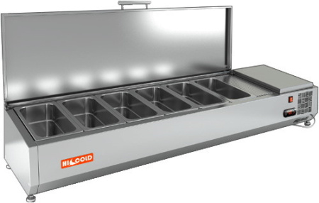 Витрина для ингредиентов HiCold VRTU 1485 1/4