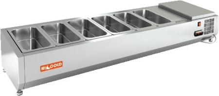 Витрина для ингредиентов HiCold VRTO 1390 1/4