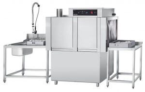 Машина посудомоечная с тоннельной загрузкой Abat МПТ-1700 левая