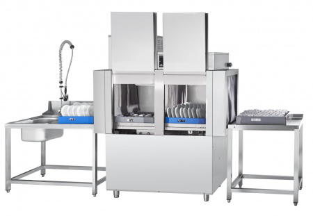 Машина посудомоечная с тоннельной загрузкой Abat МПТ-1700-01 левая