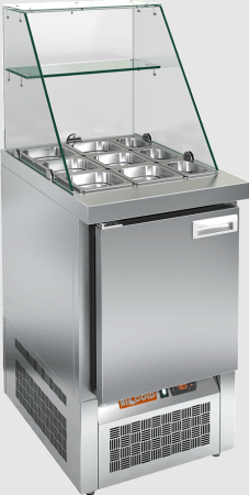 Стол холодильный HiCold SLE3-1GN высокое стекло